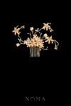 Curvature Orchid Haircomb - Doff Gold