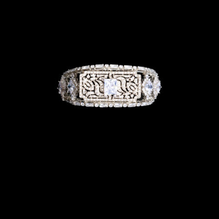 Radiance Princess Cuff - White Gold