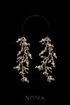 Royal Twigs Vinery Earrings Headband - Gold