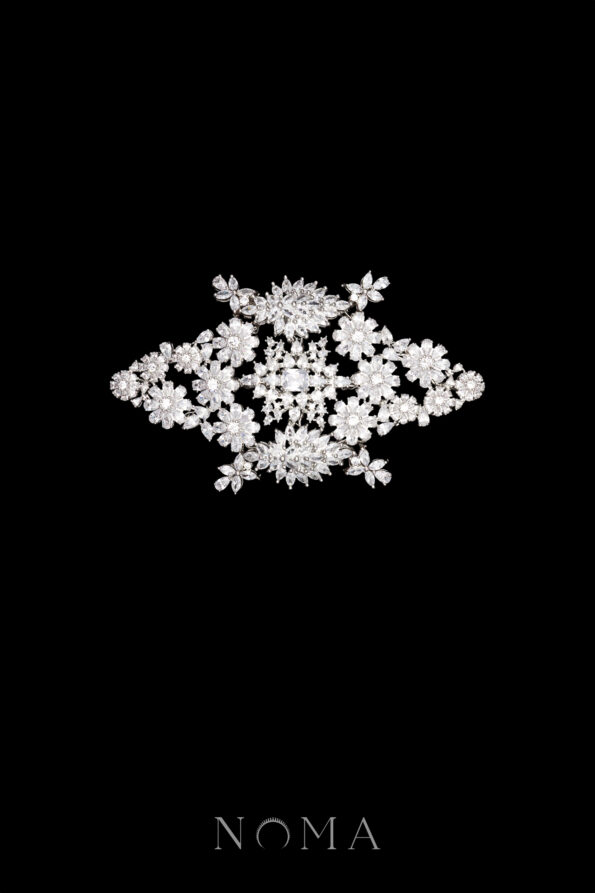 ACC-202400060-Dazzling-Arrangement-Brooch-White-Gold