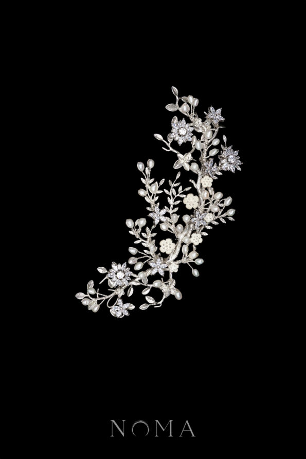 ACC-202400069-Beautiful-Petite-Branch-Side-Hairvine-White-Silver-Right