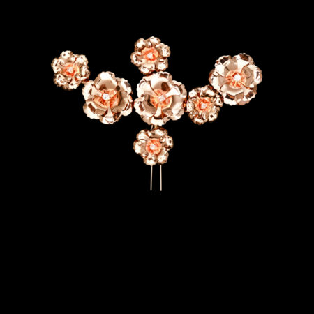 Glitzy Petals Hairvine - Gold