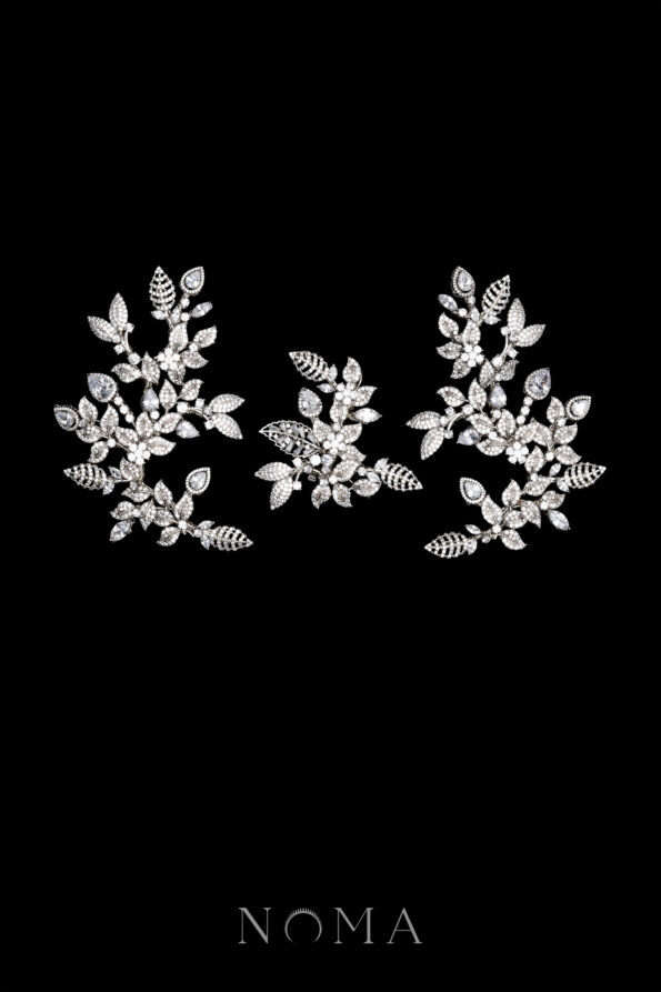 ACC-202400104-Modern-Paved-Twigs-Deco-Hairvine-Set-White-Gold-3-pcs