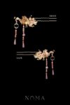 CHN-202400260-Crane-Heaven-Cloud-Hairpin-Gold-Pink-Right