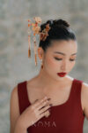 CHN-202400266-Floral-Fan-Shaped-Long-Hairpin-Gold-Ruby