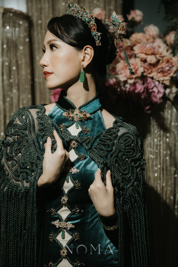 CHN-202500005-Colorful-Mosaic-Flying-Butterfly-Hairpin-Gold-Turquoise-Left-3