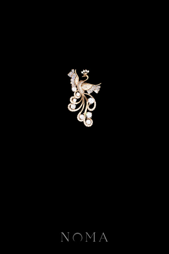 DJW-202400094-Feminine-Phoenix-Brooch-18k-Yellow-Gold