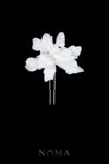 FLR-202400024-CC-Floral-Cascade-Hairpin-White-Silver-White