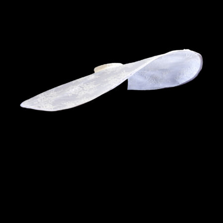 High Society Lace Hat - White