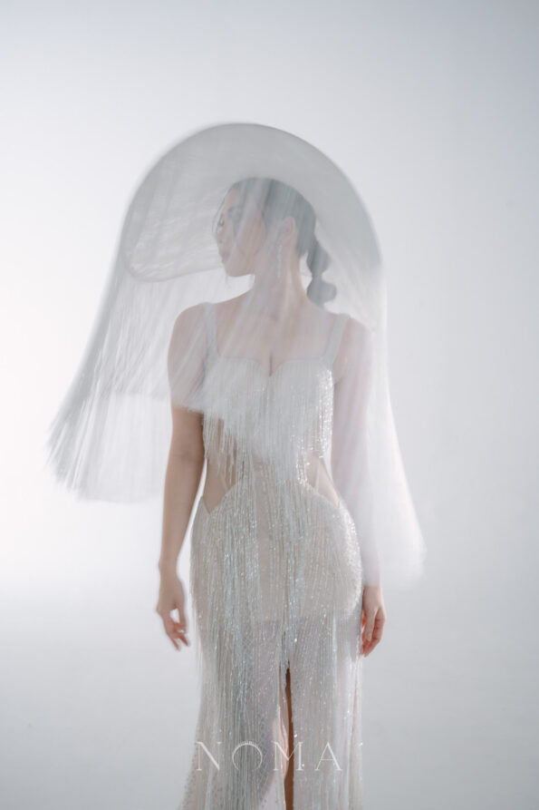 HMV-202300005-High-Society-Lace-Fringe-Curtain-Hat-White-2