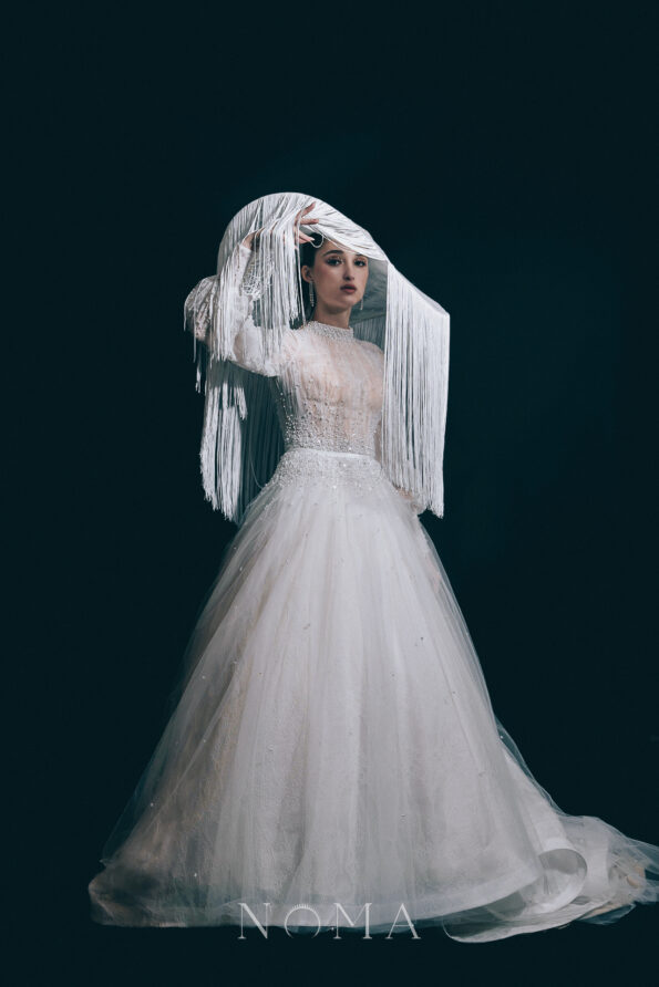 HMV-202300005-High-Society-Lace-Fringe-Curtain-Hat-White-7