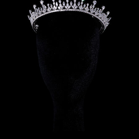Feminine Crown - Rhodium White Gold