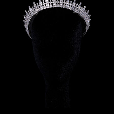 Helios Crown - Rhodium White Gold
