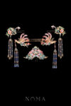 CHN-202500164-Colorful-Mosaic-Fantasy-Butterfly-Phoenix-Full-Set-Gold-Rainbow-5-pcs