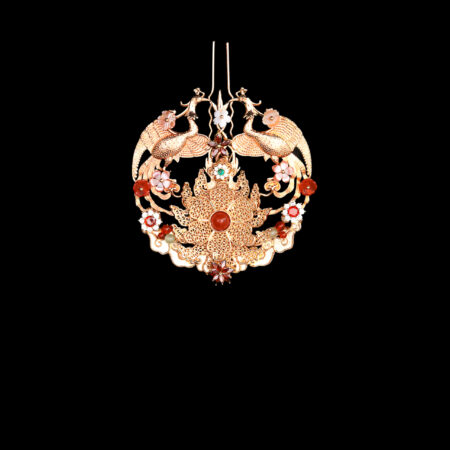 Everlasting Twin Phoenix Fire Middle - Gold, Ruby