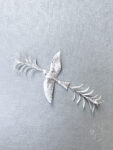 925-202200008-Purity-Dove-Tarragon-Brooch-or-Hairvine-Doff-Silver