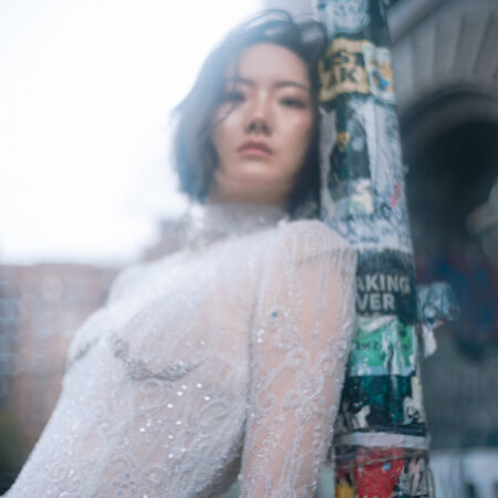 Baroque Ornaments Opulent Hairvine or Brooch - White Gold (Right)