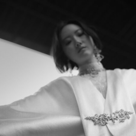 Baroque Ornaments Classic Hairvine or Brooch - White Gold