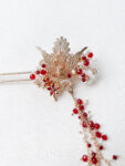 CHN-202100099-Phoenix-Ruby-Flowers-Hairpin-Gold-Ruby-Left