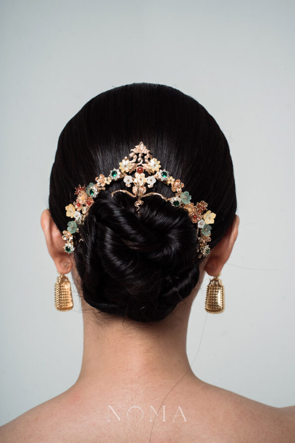 CHN-202300080-Curved-Phoenix-Lotus-Floral-Branches-Hairvine-Gold-2