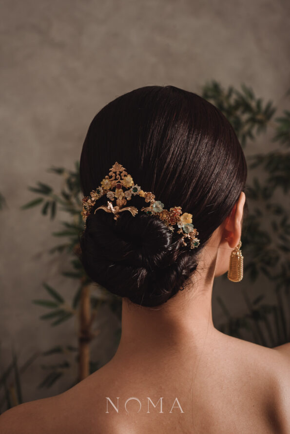 CHN-202300080-Curved-Phoenix-Lotus-Floral-Branches-Hairvine-Gold-3