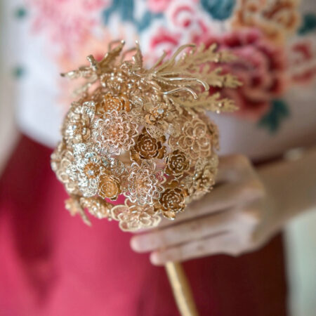 Phoenix Pairing Bouquet - Gold